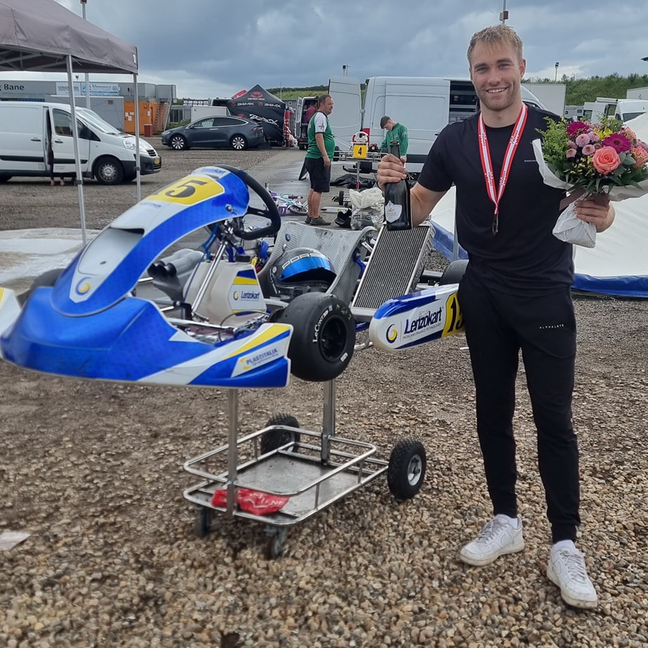 Søndag tog DM-bronze i KZ2-klassen i det, der bare var udset til at være en træningsweekend.
(Foto: Mikel O Pedersen Presse)